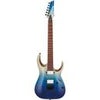 Ibanez High Performance RGA42HP Electric Guitar, Off Set White Dot Inlay Jatoba Fretboard, Blue Iceberg Gradation Blue