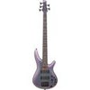 Ibanez SR505E SR Standard 5-String Electric Bass Guitar, Abalone Oval Inlay Rosewood Fretboard, Brown Mahogany Black Aurora Burst