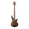 Ibanez SR600E SR Standard Electric Bass Guitar, Rosewood Fretboard, Cosmic Blue Starburst Flat Antique Brown Stained Burst