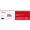 Canon 075 Toner Cartridge for Color imageCLASS MF660C and LBP640C Series Printers Cyan