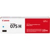 Canon 075 Toner Cartridge for Color imageCLASS MF660C and LBP640C Series Printers Cyan