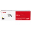 Canon 075 Toner Cartridge for Color imageCLASS MF660C and LBP640C Series Printers Yellow