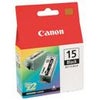 Canon BCI-15 Black Ink Tank Twin Pack for i70, i80, iP90, iP90v PIXMA Series Printers Black
