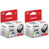 Canon 2 Pack CL-246 XL High Capacity Color Ink Cartridge for Select PIXMA iP, MG, MX, TR, TS Series Printers - 13ml Multi