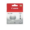 Canon 5 Pack CLI-221C Cyan Color Ink Tank for Select PIXMA iP, MP, MX Series Printers Gray