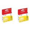 Canon 2 Pack CLI-226 Magenta Ink Tank for Select PIXMA iP, iX, MG, MX Series Printers Yellow