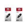 Canon 2 Pack PGI-250 Pigment Black Ink Tank for Select PIXMA iP, iX, MG, MX Series Printers Pigment Black