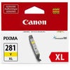 Canon CLI-281 XL Cyan Ink Tank for Select PIXMA TR, TS Series Printers - 8.3ml Yellow