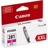 Canon CLI-281 XXL Cyan Ink Tank for Select PIXMA TR, TS Series Printers - 11.7ml Magenta