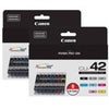 Canon CLI-42 Photo Magenta Ink Cartridge for Pixma PRO-100 Inkjet Photo Printer, 2-Pack Multi