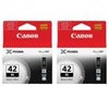 Canon CLI-42 Photo Magenta Ink Cartridge for Pixma PRO-100 Inkjet Photo Printer, 2-Pack Black