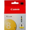 Canon CLI-8C Cyan Ink Cartridge for Select PIXMA iP, MP, MX and PRO Series Printers Yellow