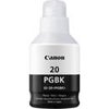 Canon GI-20 Magenta Ink Bottle for G5020, G6020, G7020 PIXMA G Series MegaTank Printers, 70ml Black