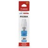 Canon GI-20 Magenta Ink Bottle for G5020, G6020, G7020 PIXMA G Series MegaTank Printers, 70ml Cyan