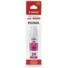 Canon GI-20 Magenta Ink Bottle for G5020, G6020, G7020 PIXMA G Series MegaTank Printers, 70ml Magenta