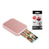 Canon IVY 2 Mini Photo Printer, Pure White with ZINK Sticker Paper Pink