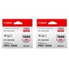 Canon 2 Pack PFI1000CO Chroma Optimizer LUCIA PRO ink for imagePROGRAF PRO-1000 Photo Magenta