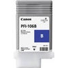 Canon PFI106 Pigment Ink Tank, 130ml Capacity, Cyan Blue
