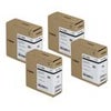 Canon 4 Pack PFI-110 160ml Matte Black Pigment Ink Tank for imagePROGRAF TX-2000, TX-3000 and TX-4000 Printers Black