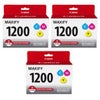 Canon PGI-1200 Cyan Pigment Ink Tank for MB2020, MB2120, MB2320, MB220 MAXIFY Series Printers, 300 Pages Yield Multi