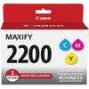 Canon PGI-2200 Yellow Pigment Ink Tank for iB4020, iB4120, MB5020, MB5120, MB5320, MB5420 MAXIFY Series Printers, 700 Pages Yield Multi