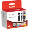 Canon PGI-225 Pigment Black Ink Tank for Select PIXMA iP, iX, MG, MX Series Printers, 3-Pack Multi