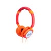 IDANCE Crazy Portable Articulated On-Ear Headphones with Inline Mic Orange/Red