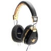 IDANCE Funky Lightweight Headphones with Inline Mic for iPhone/iPad/iPod/Tablet/Android, 15Hz-20KHz Frequency Response, White/Silver Black/Gold