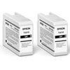 Epson 2 Pack T46Y UltraChrome PRO10 Matte Black Ink Cartridge for SureColor P900 Printer, 50ml Matte Black