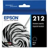 Epson Claria 212 Standard-Capacity Black Ink Cartridge Claria 212 Standard-Capacity Black Ink Cartridge for Expression Home XP-4100 & WorkForce 2830 Black
