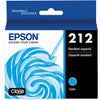 Epson Claria 212 Standard-Capacity Black Ink Cartridge Claria 212 Standard-Capacity Black Ink Cartridge for Expression Home XP-4100 & WorkForce 2830 Cyan