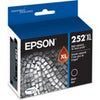 Epson DURABrite Ultra XL T252XL High-Capacity Cyan Ink Cartridge for WorkForce Series Printer Black