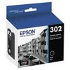 Epson 302 Cyan Inkjet Cartridge with Sensor for Expression Premium XP-6100, XP-6000 and XP-6005 Printer Black