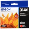 Epson T314XL Gray Claria Photo HD Ink Cartridge with Sensormatic, High-Capacity for Expression Premium XP-8500, XP-8600 & Expression Photo HD XP-15000 Multi