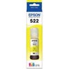Epson T522 Ink Bottle for Expression ET-2700, WorkForce ET-4700, EcoTank ET-2720, ET-4700 All-in-One Supertank Printers, Magenta Yellow