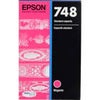 Epson 748 Standard Capacity Cyan Ink Cartridge for WorkForce Pro WF Series Printers, 1500 Pages Yield Magenta