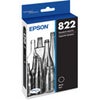Epson T822 Standard Capacity Color Combo Ink Cartridges for WorkForce Pro Series Printer Black
