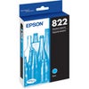 Epson T822 Standard Capacity Color Combo Ink Cartridges for WorkForce Pro Series Printer Cyan