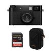 Fujifilm X half Digital Camera, Silver, Free Accessories Bundle Black