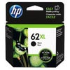 HP 62 Black Original Ink Cartridge, 200 Pages Black