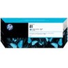 HP #81 Light Cyan Inkjet Cartridge 680ml for Various Printer Models Light Cyan