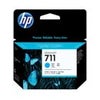 HP 711 3-Pack 29-ml Cyan Ink Cartridges Cyan