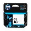 HP 63 Black Original Ink Cartridge, 190 Pages Black