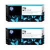 HP 2 pack 728 300-ml Matte Black DesignJet Ink Cartridge Black