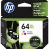 HP 64XL High Yield Tri-color Original Ink Cartridge Multi
