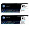 HP 206A Original Toner Cartridge for LaserJet Pro M255/MFP M282/M283 Printers, Black, 2-Pack Black