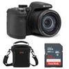 Kodak PIXPRO AZ405 Astro Zoom 20MP Full HD Digital Camera, Black, Bundle with 32GB Memory Card and Camera Bag Black