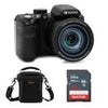 Kodak PIXPRO AZ425 Astro Zoom 20MP Full HD Digital Camera, Black, Bundle with 32GB Memory Card and Camera Bag Black