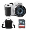 Kodak PIXPRO AZ425 Astro Zoom 20MP Full HD Digital Camera, Black, Bundle with 32GB Memory Card and Camera Bag White