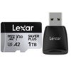 Lexar Professional SILVER PLUS UHS-I V30 microSDXC Card Card with Reader